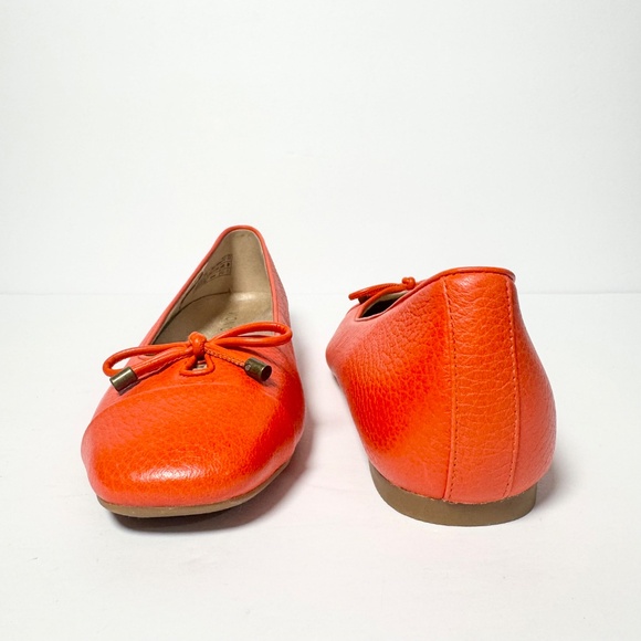 Vionic Women’s Klara Ballet Flats Cherry Tomato Leather Sz 10 - Picture 6 of 10
